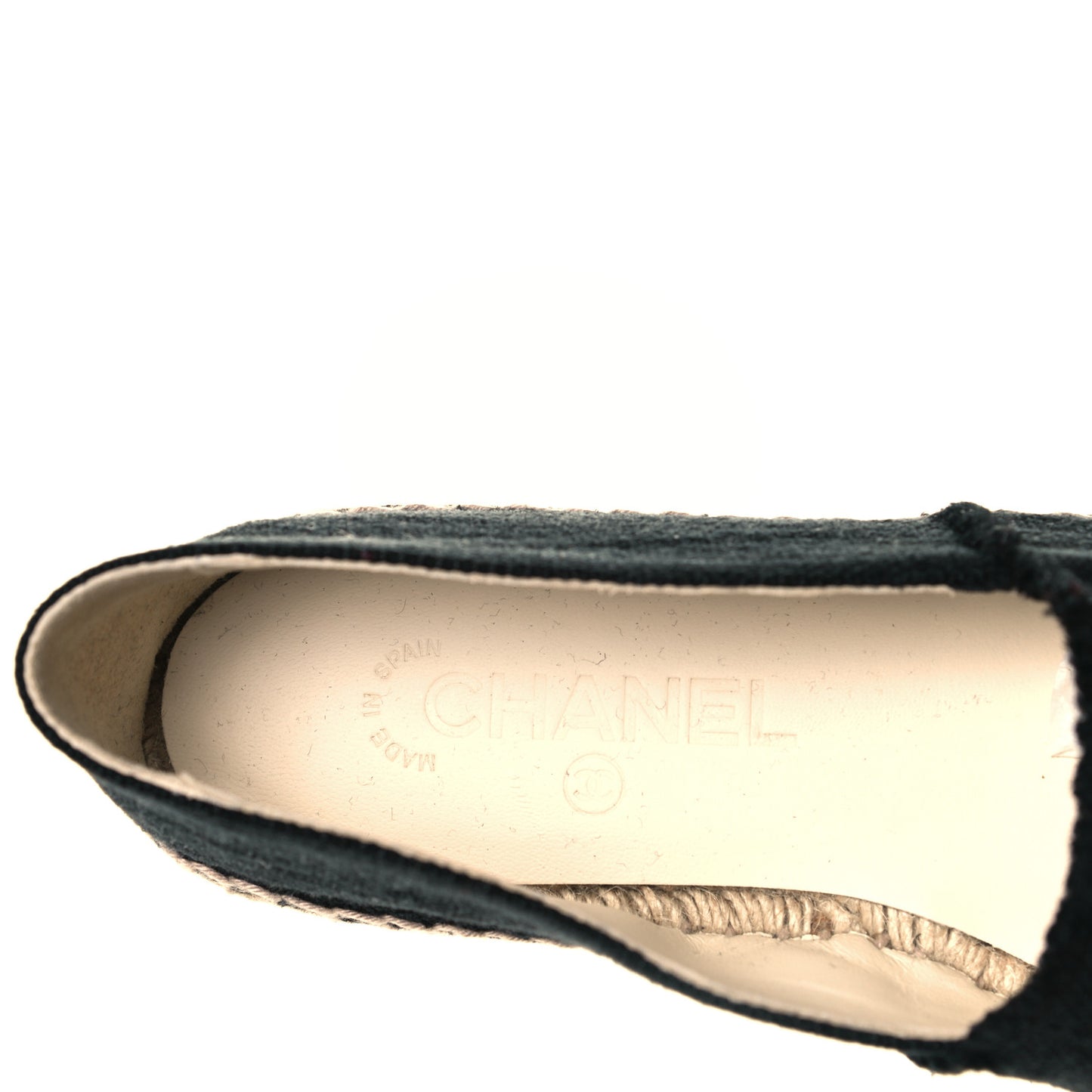 Denim Toile CC Espadrilles 41 Black