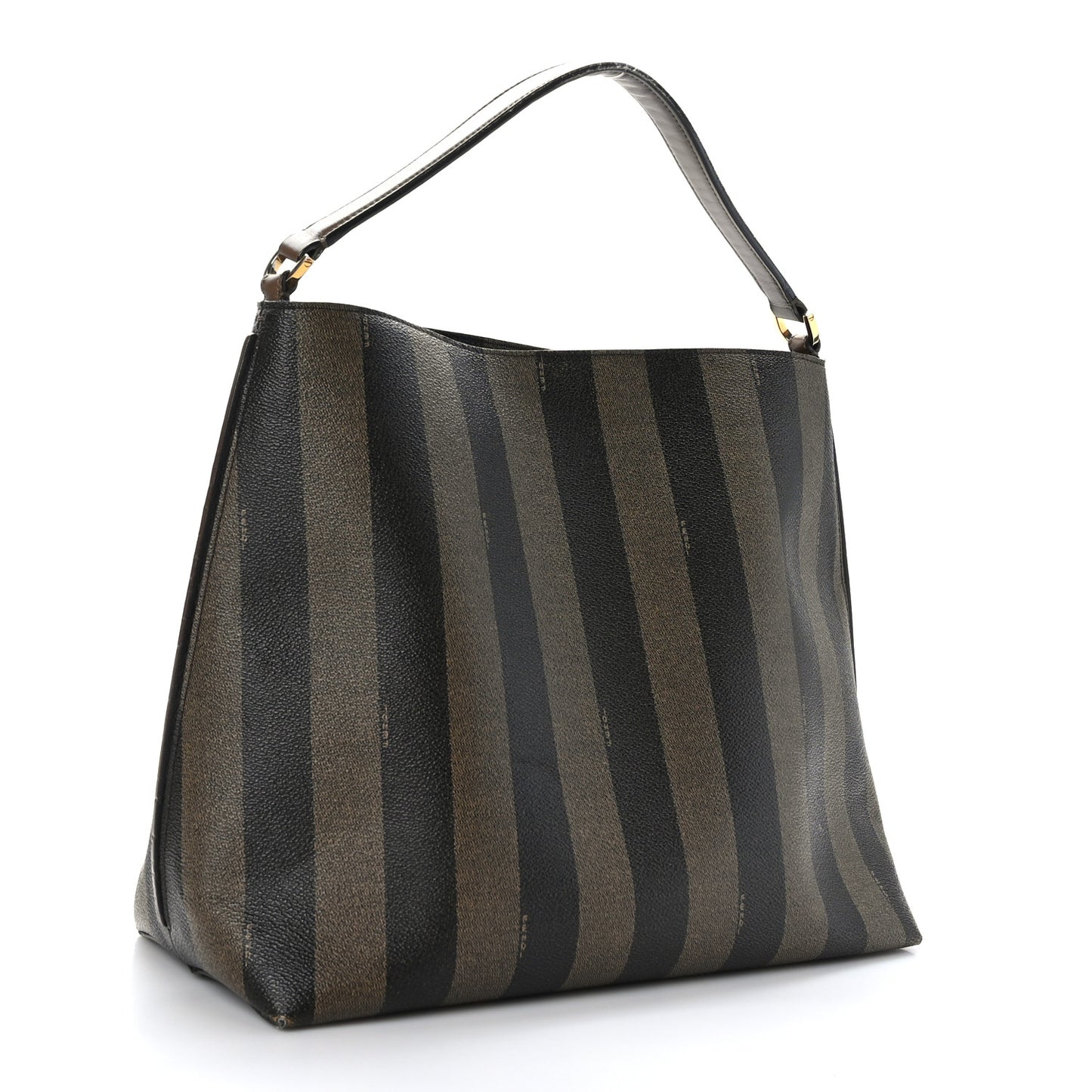 Pequin Spalmati Vitello Flamingo Hobo Bag Tobacco