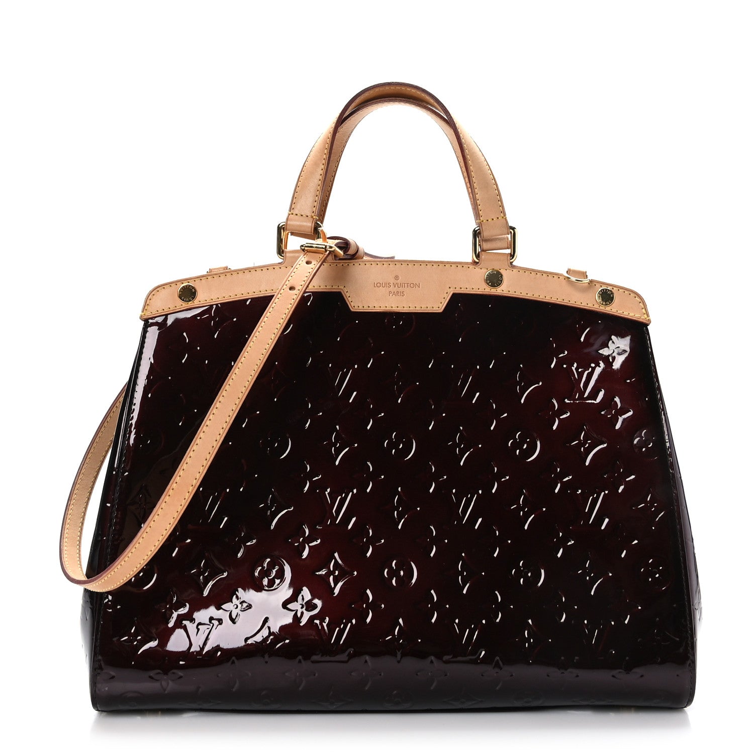 Louis Vuitton Vernis Brea GM Amarante 1 of 8