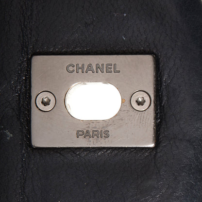 Chanel Lambskin Quilted Jumbo Single Flap Black 6 of 8