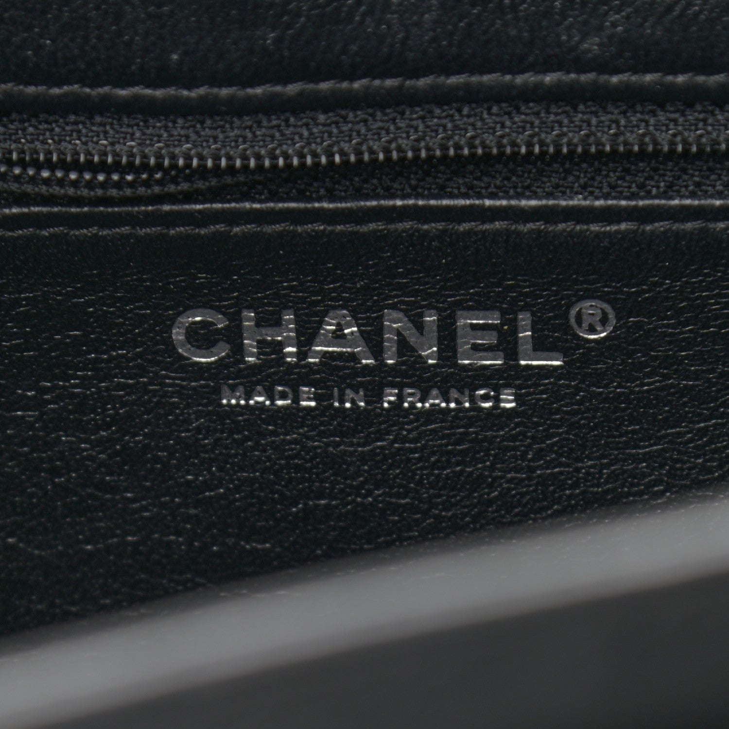 Chanel Lambskin Quilted CC Small Accordion Shopping Bag Black 5 of 10