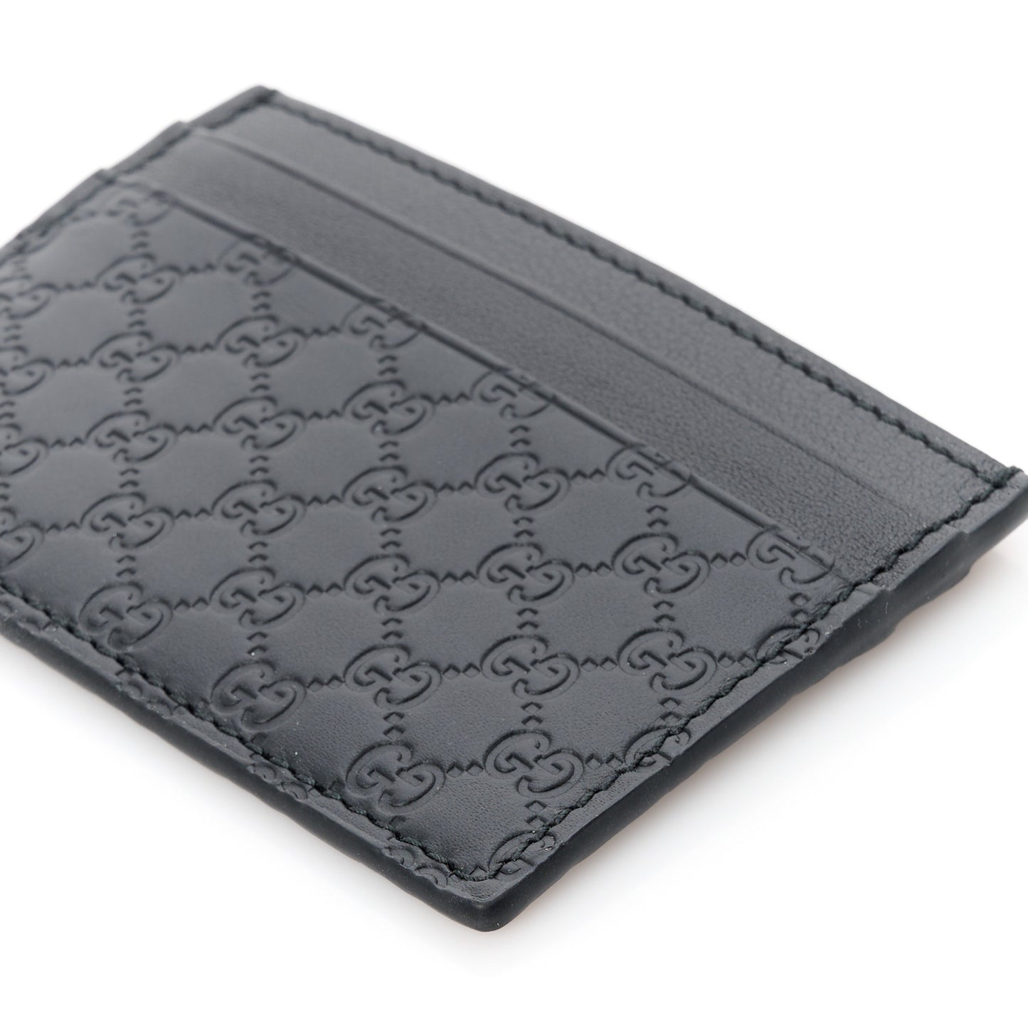 Microguccissima Card Holder Black