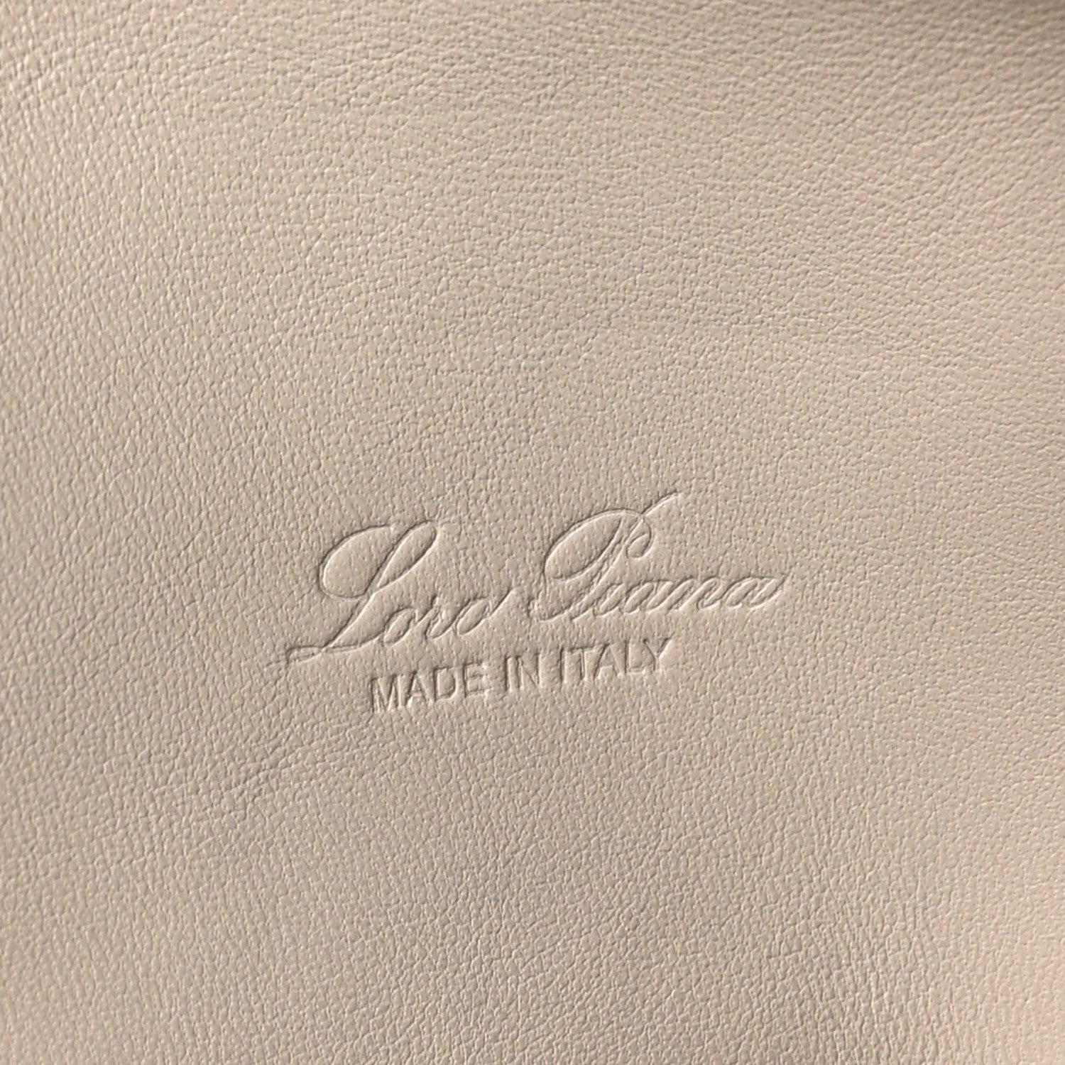 Loro Piana Grained Calfskin Extra Pocket L19 Light Travertine 6 of 9
