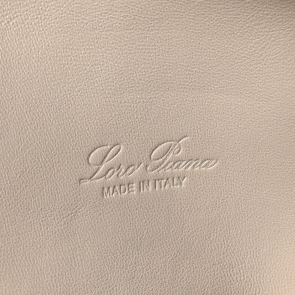 Loro Piana Grained Calfskin Extra Pocket L19 Light Travertine 6 of 9