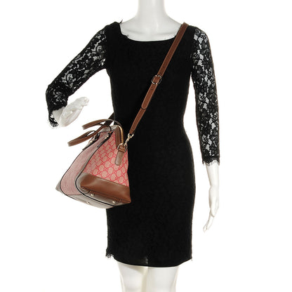 Gucci GG Supreme Monogram Medium Nice Top Handle Dome Bag 2 of 9