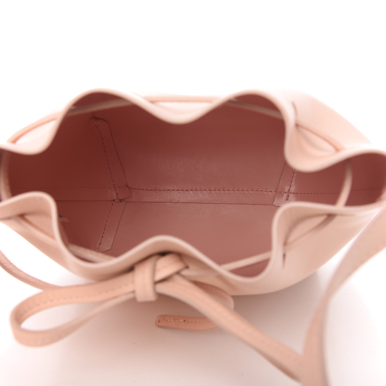 Mansur Gavriel Calfskin Mini Mini Bucket Bag Rosa 5 of 10