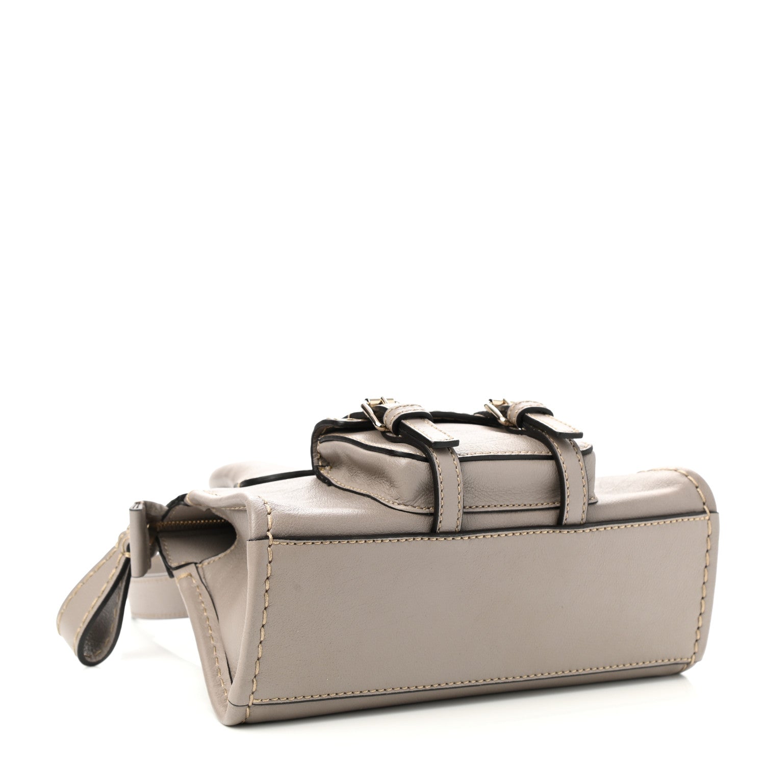 Chloe Buffalo Mini Edith Bag Cashmere Grey 4 of 10
