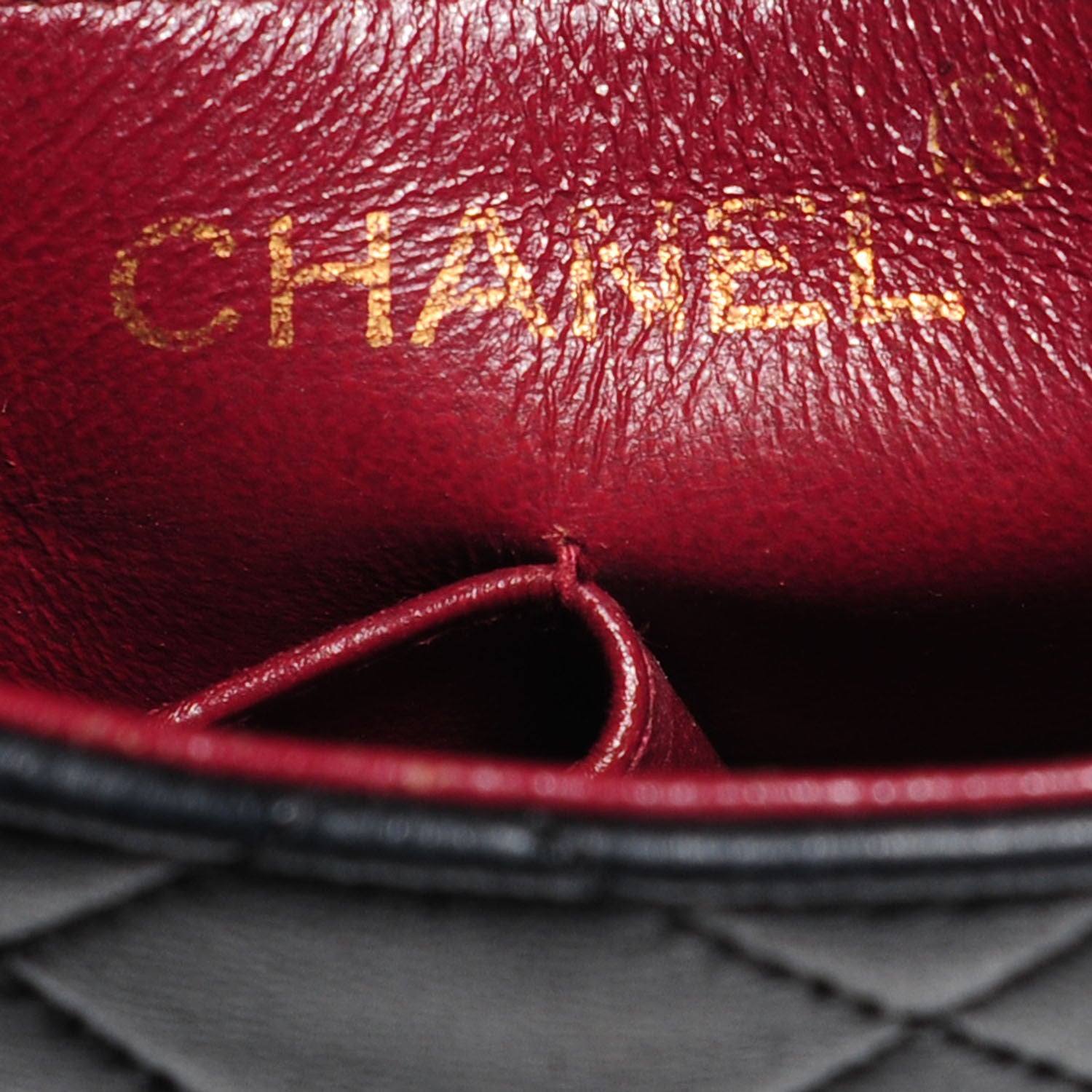 Chanel Lambskin Mini Single Flap Bag Black 9 of 11
