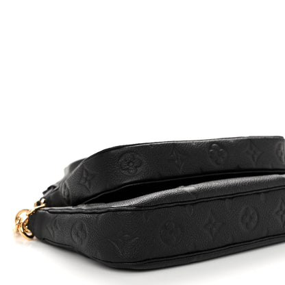 Louis Vuitton Empreinte Monogram Giant Multi Pochette Accessories Black 9 of 10