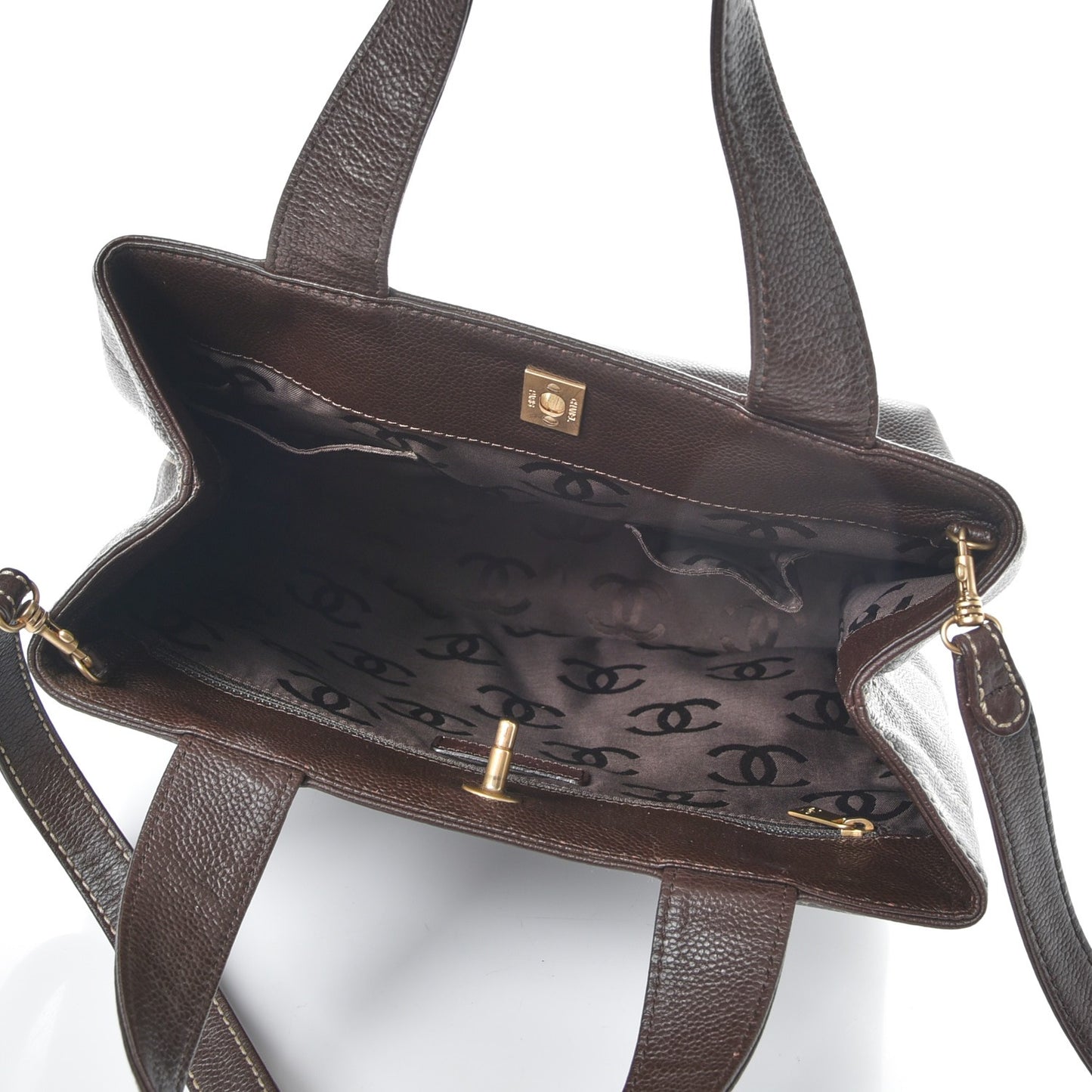 Caviar CC Tote Brown