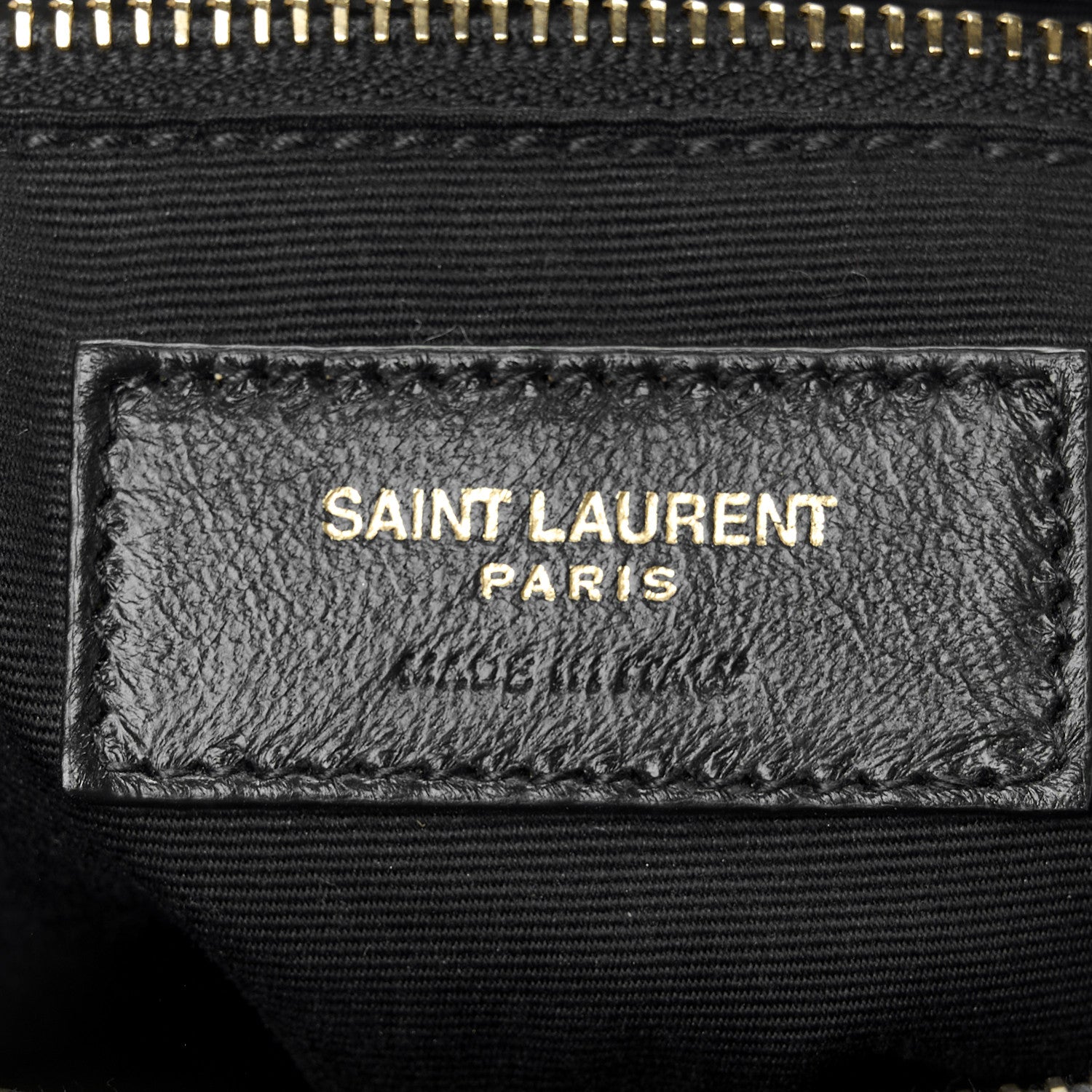 Saint Laurent Calfskin Y Quilted Monogram Large Loulou Chain Satchel Black 7 of 11