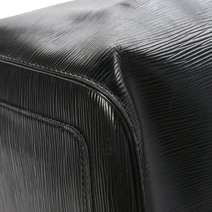 Louis Vuitton Epi Keepall 50 Black 8 of 12