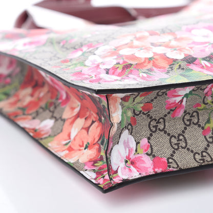 Gucci Soft GG Supreme Monogram Blooms Vertical Tote Beige Multicolor Dry Rose 9 of 11