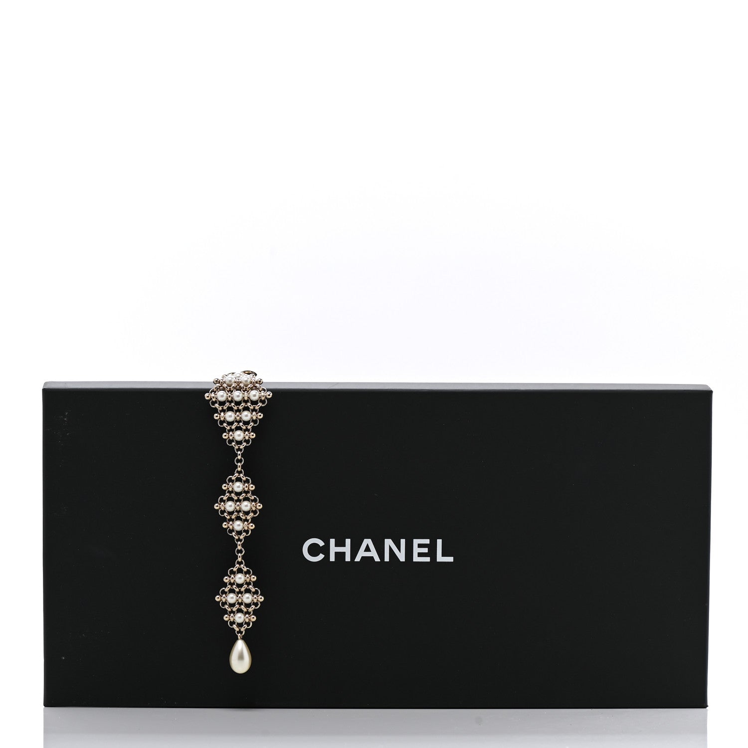 Chanel Pearl Monte-Carlo Nights CC Pendant Necklace Gold 7 of 7