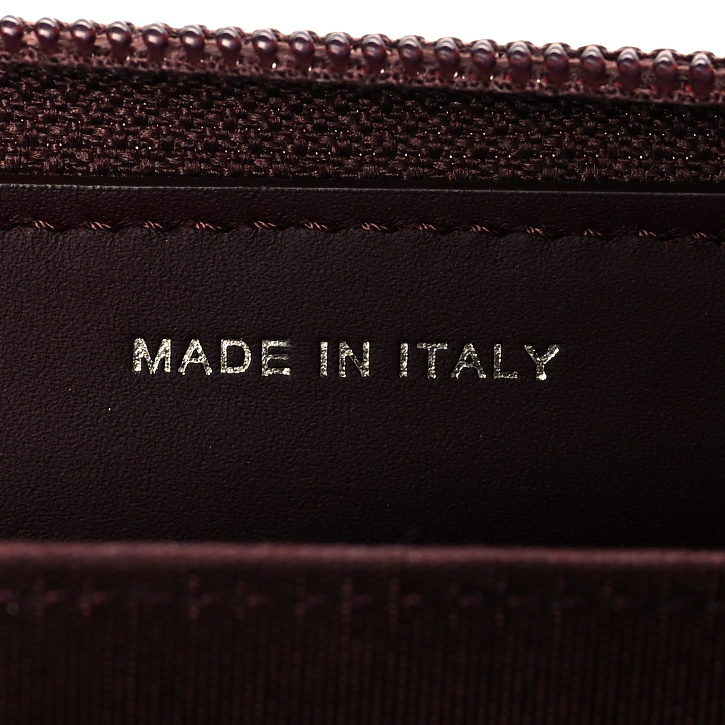 Caviar Small Timeless Zip Around Wallet Burgundy