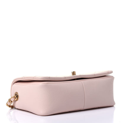 Chanel Caviar Quilted Small Fashion Therapy Flap Bag Beige 3 of 5