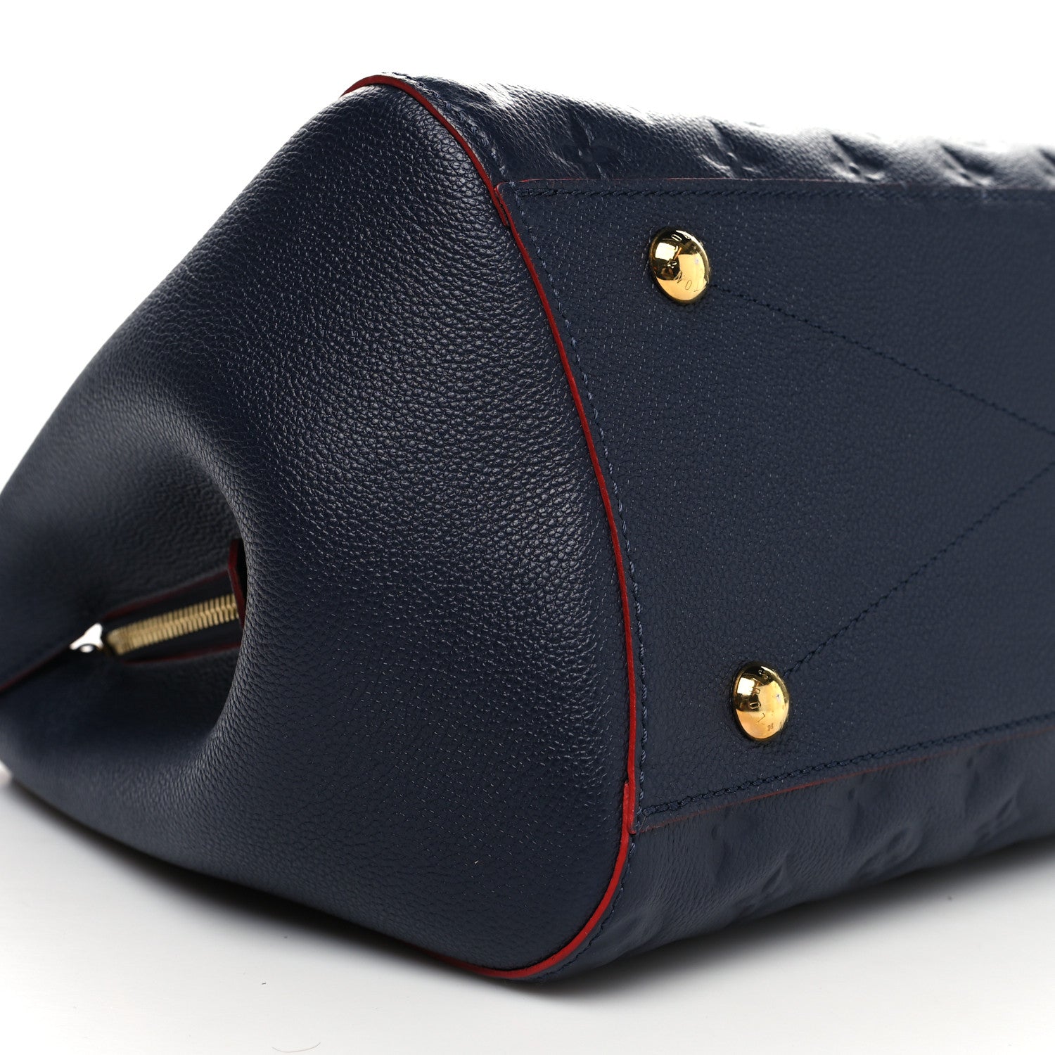 Louis Vuitton Empreinte Montaigne GM Marine Rouge 9 of 10