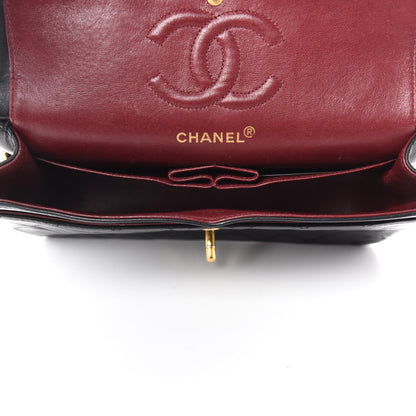 Chanel Lambskin Quilted Small Double Flap Black 6 of 16