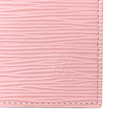 Louis Vuitton Epi Felicie Chain Wallet Zippered Insert Rose Ballerine 7 of 7