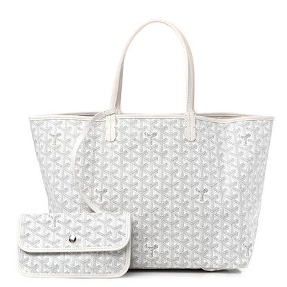 Goyard Goyardine Saint Louis PM White 1 of 9