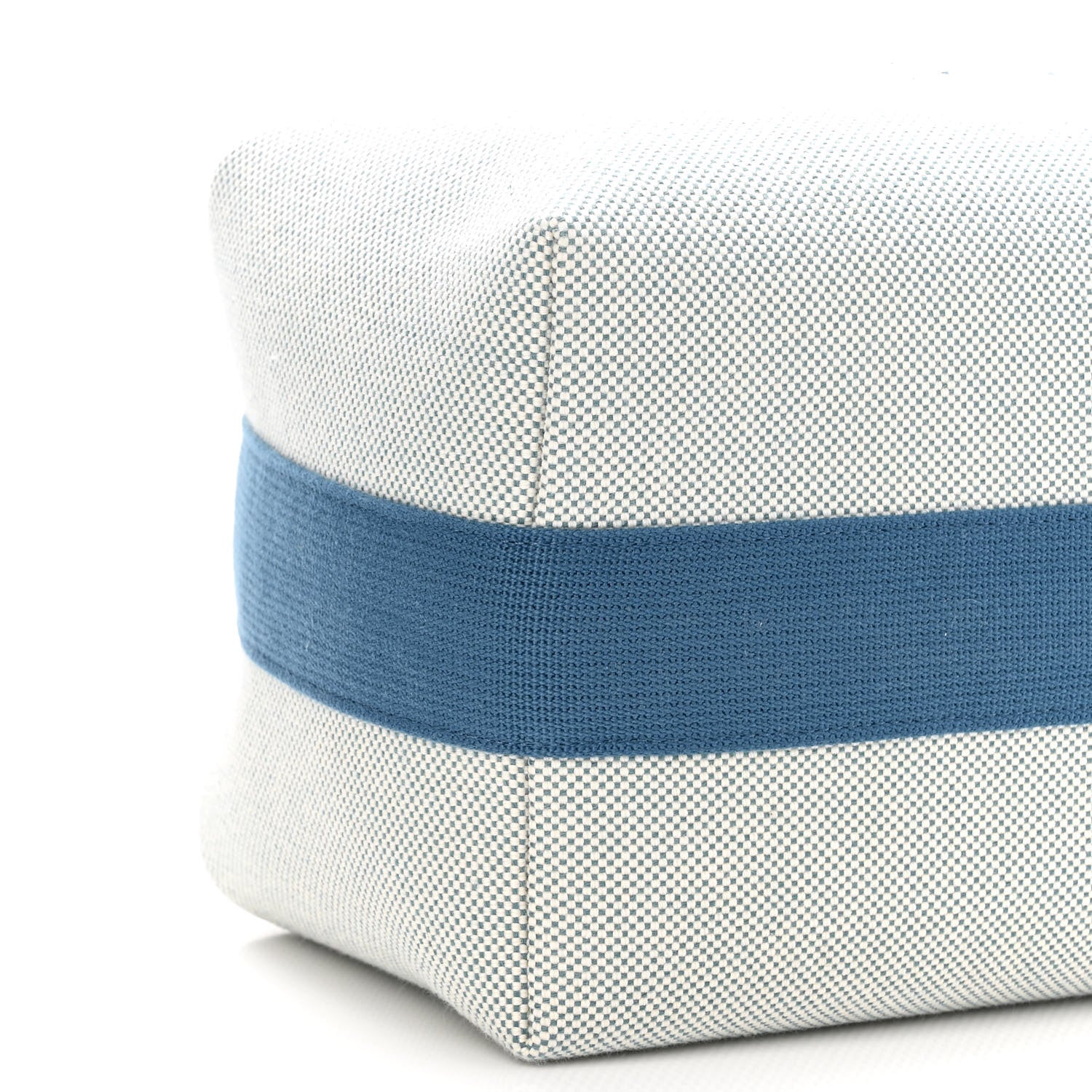 Hermes Canvas Large Bride-A-Brac Cabriole Case Bleu Nattier 9 of 10