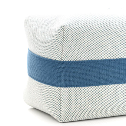 Hermes Canvas Large Bride-A-Brac Cabriole Case Bleu Nattier 9 of 10
