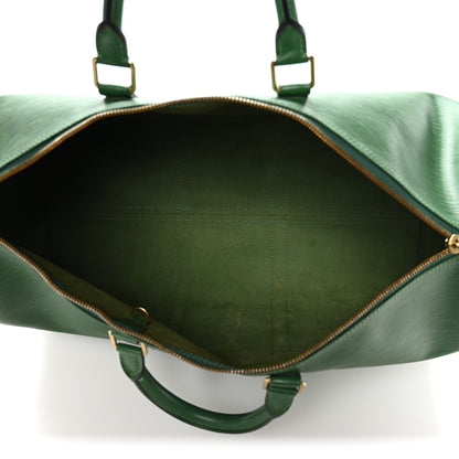 Louis Vuitton Epi Keepall 50 Borneo 4 of 9