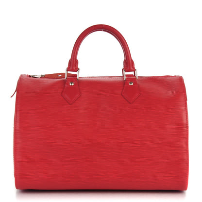 Louis Vuitton Epi Speedy 30 Rouge 1 of 7
