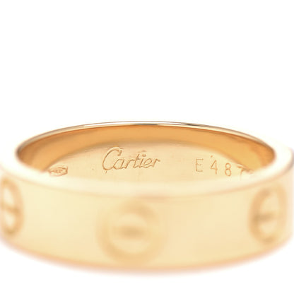 Cartier 18K Yellow Gold 5.5mm LOVE Ring 56 7.5 4 of 4