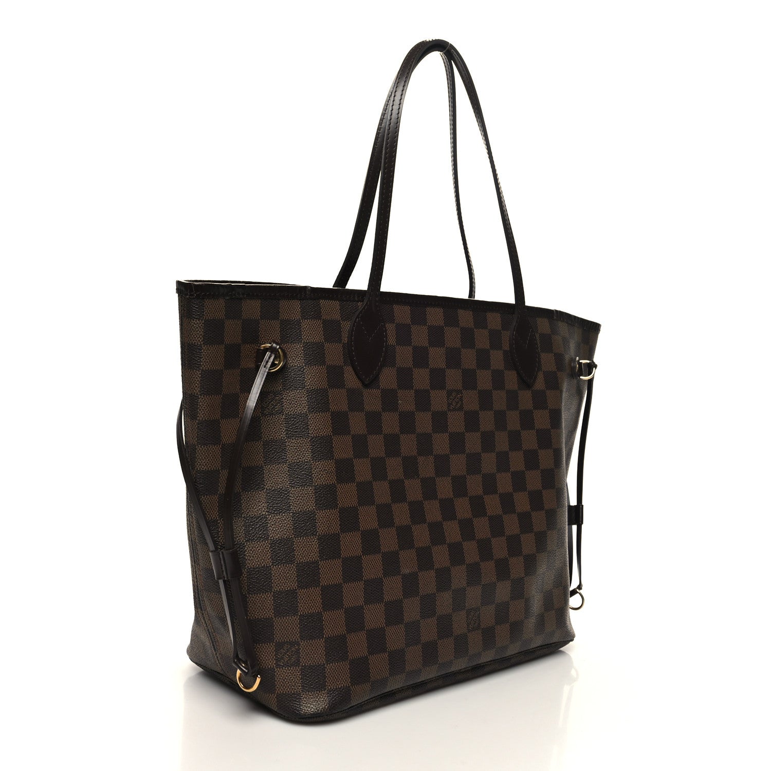Louis Vuitton Damier Ebene Neverfull MM 3 of 9