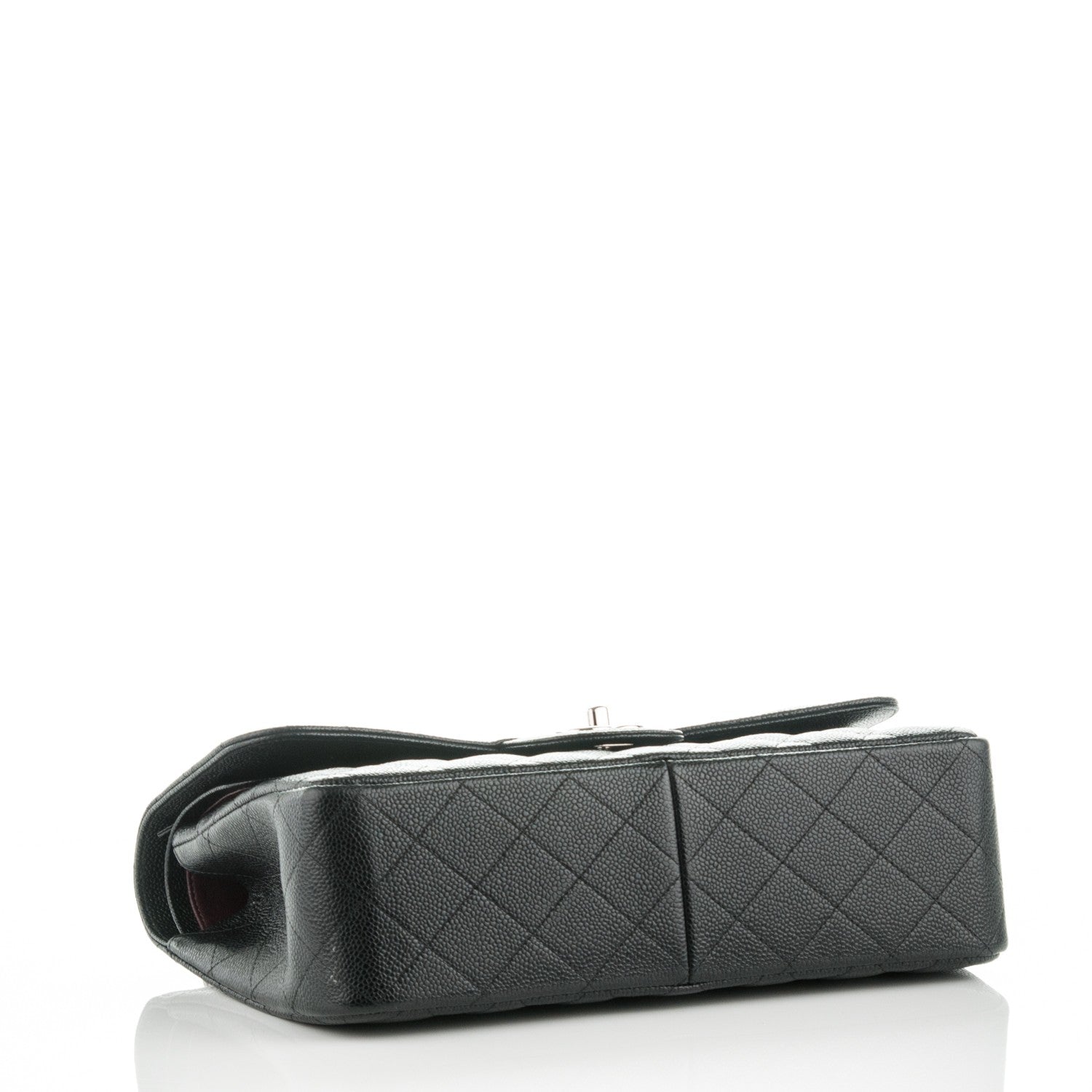 Chanel Caviar Quilted Jumbo Double Flap Black 4 of 8