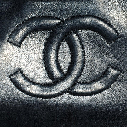 Chanel Lambskin Quilted Mini Square Flap Black 7 of 10