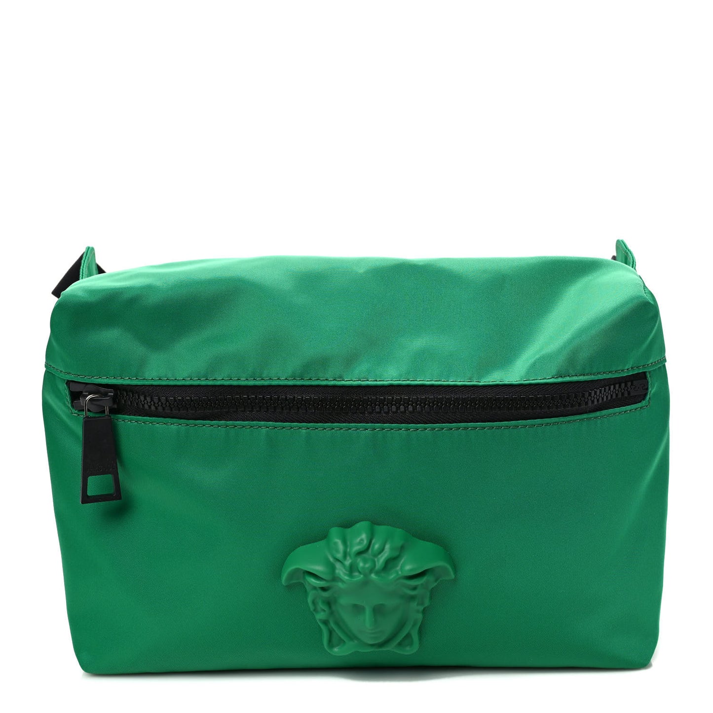 Nylon Palazzo Medusa Belt Bag Green