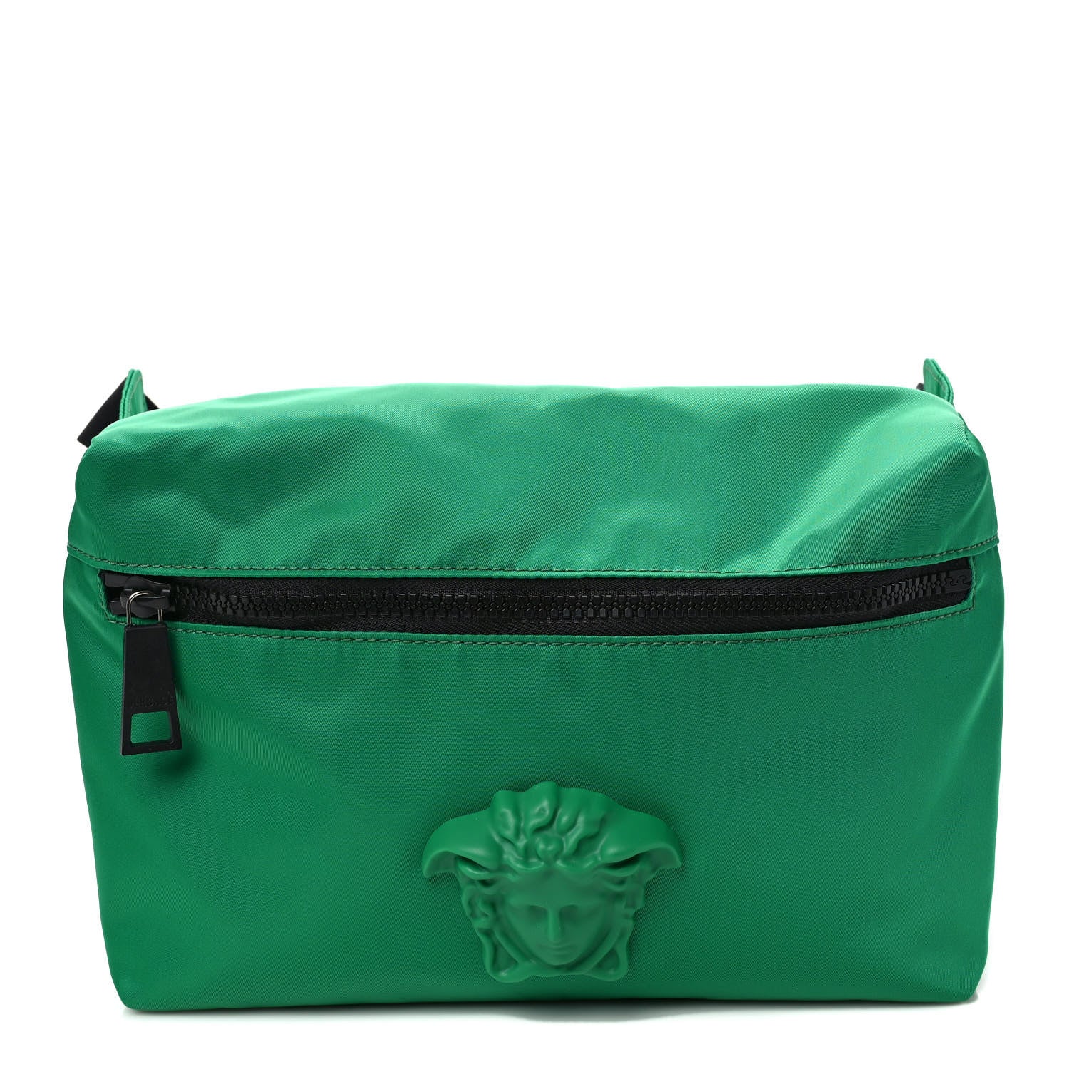 Versace Nylon Palazzo Medusa Belt Bag Green 1 of 9