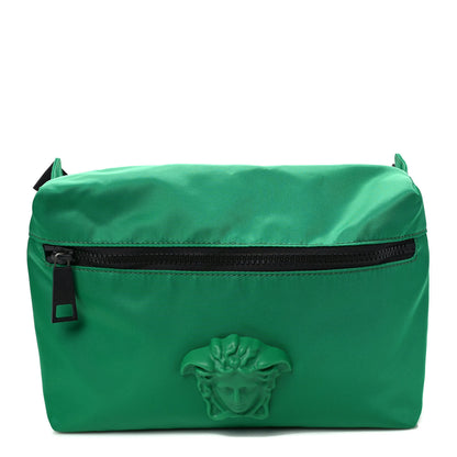 Versace Nylon Palazzo Medusa Belt Bag Green 1 of 9