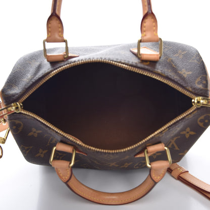 Louis Vuitton Monogram Speedy Bandouliere 25 6 of 8