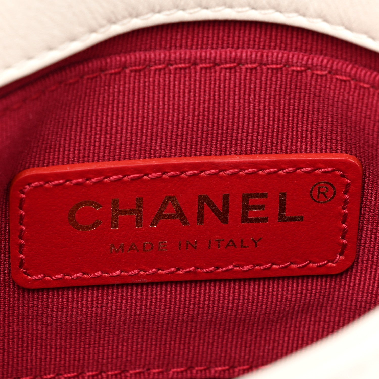 Chanel Calfskin Quilted Mini Framing Chain Bag White 6 of 10