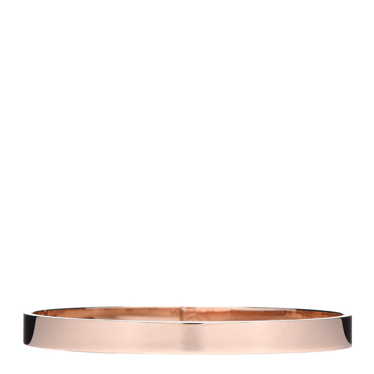 Hermes 18K Rose Gold Diamond PM Kelly Bracelet SH 3 of 5