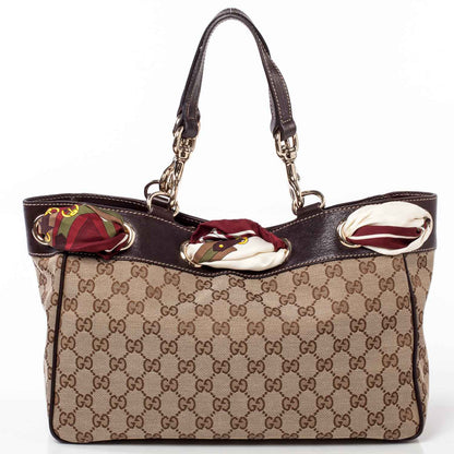 Gucci Monogram Positano Tote 4 of 11