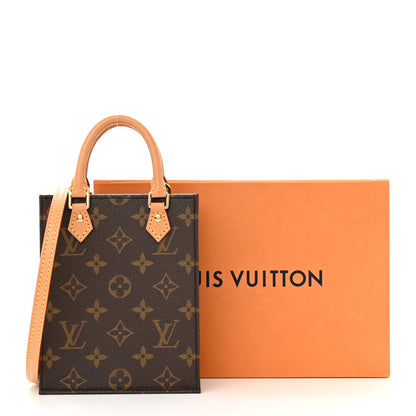 Louis Vuitton Monogram Petit Sac Plat 10 of 10