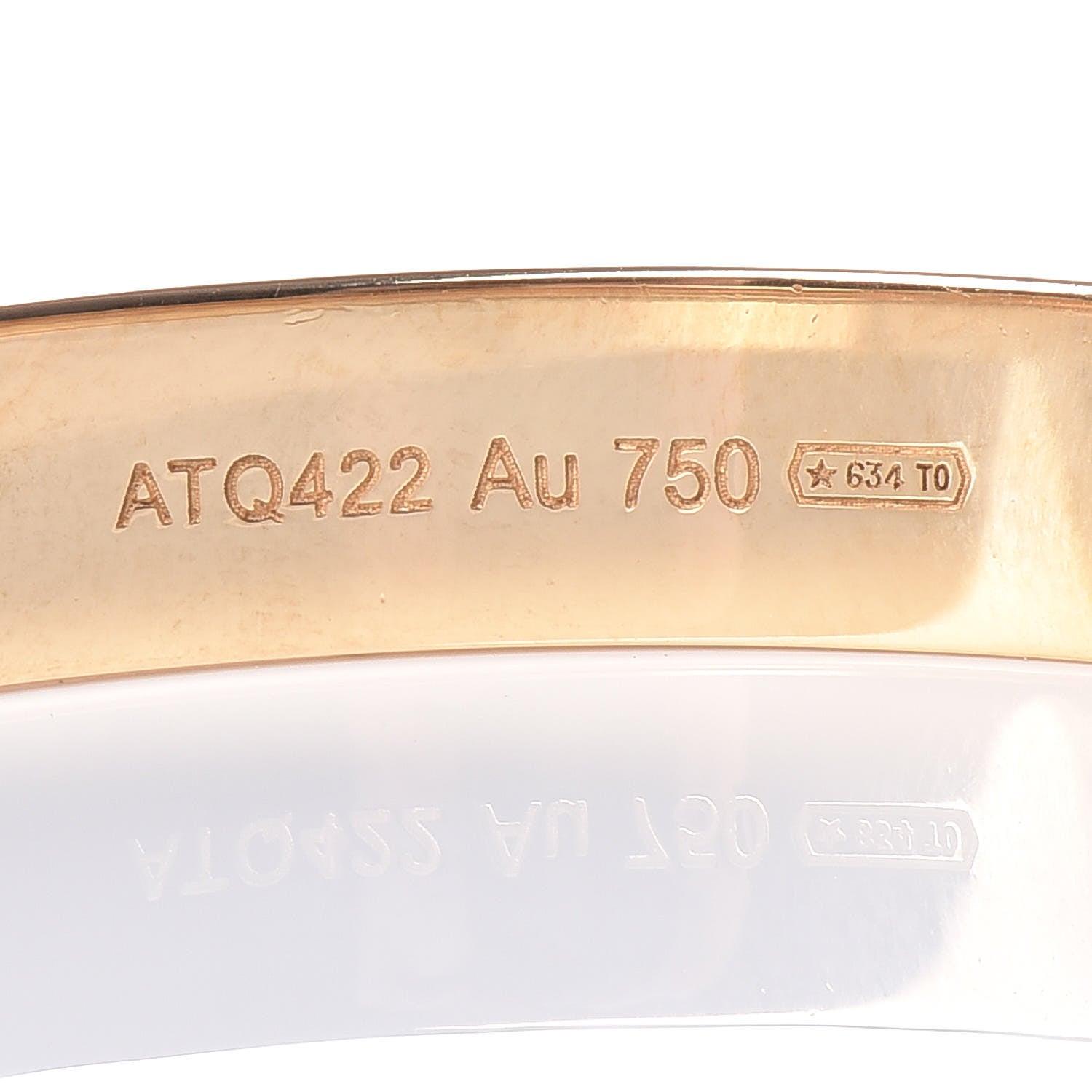 Cartier 18K Yellow Gold LOVE Bracelet 17 4 of 6
