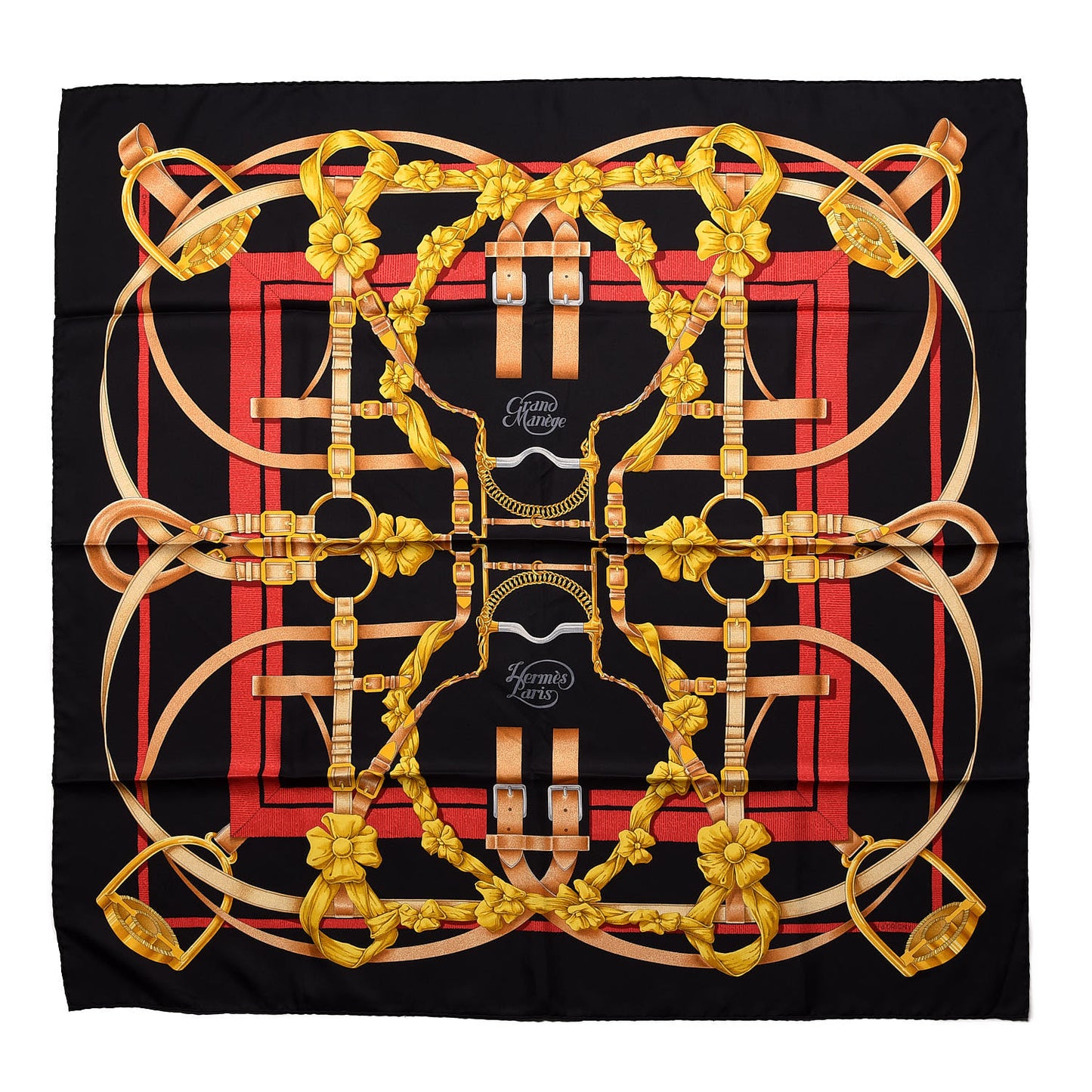 Silk Grand Manege Scarf 90