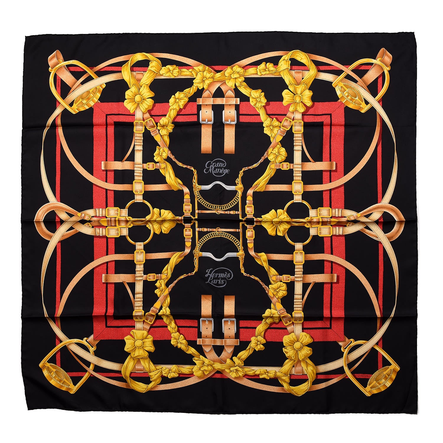Hermes Silk Grand Manege Scarf 90 1 of 7