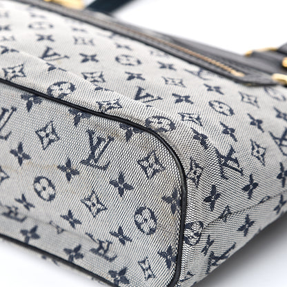 Louis Vuitton Mini Monogram Lucille PM Blue 9 of 16