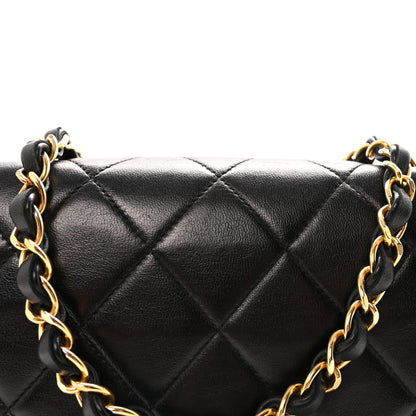 Chanel Lambskin Quilted Small Single Flap Black 7 of 9