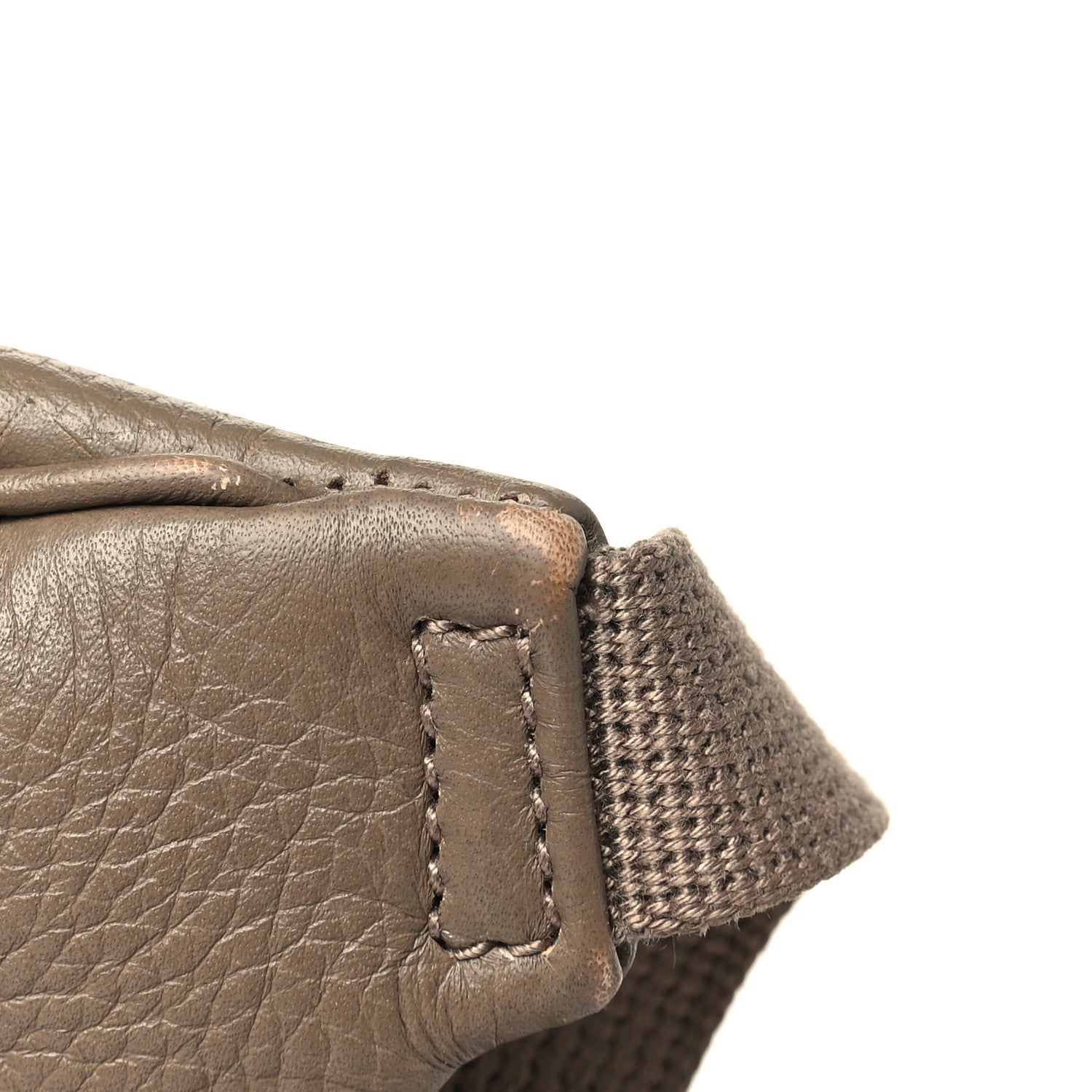 Gucci Piuma Calfskin Jumbo GG Embossed Small Belt Bag Good Taupe 12 of 12
