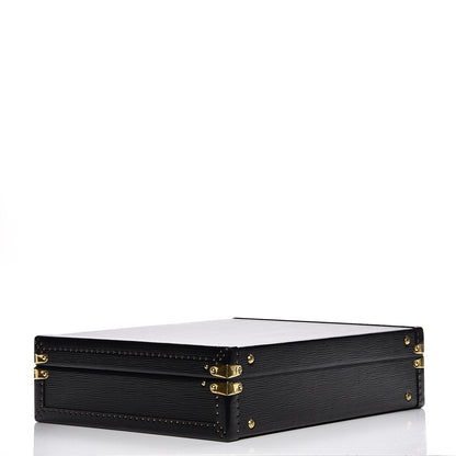 Louis Vuitton Epi President Briefcase Black 4 of 15