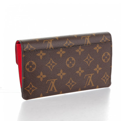 Louis Vuitton Monogram Jeanne Wallet Coquelicot 3 of 8