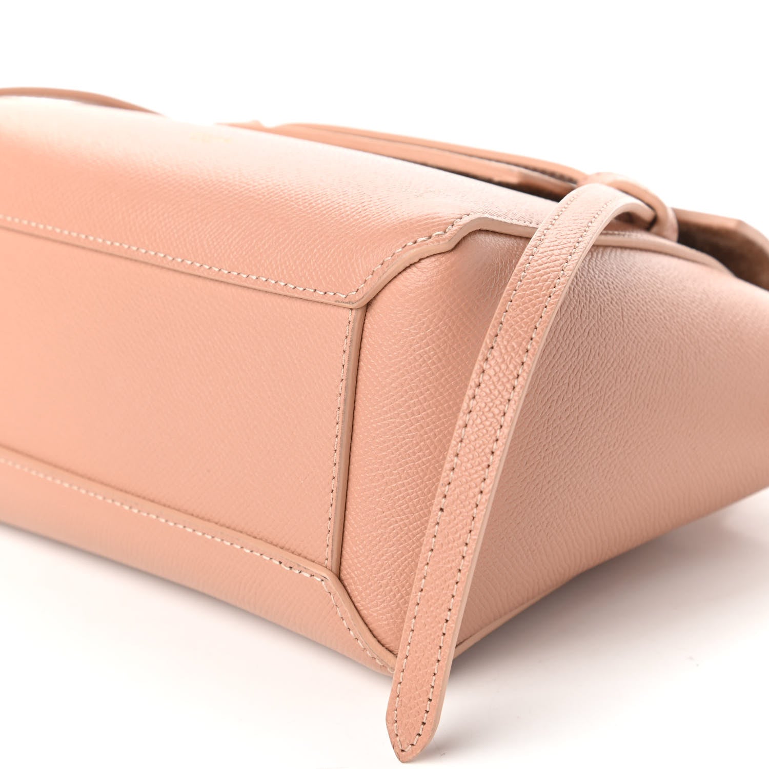 Celine Grained Calfskin Pico Belt Bag Desert Rose 7 of 9
