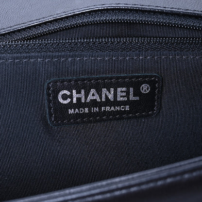 Chanel Lambskin Quilted New Medium Boy Flap Black 6 of 11